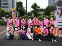 東京都から選出されている女性代議士は…たったの2人？！江東区から「金澤ゆい」の挑戦がスタート