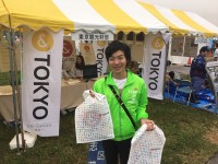 【朗報】東京都が総計5億円を投じて創った「＆ TOKYO」ブランドとピンバッチ、大人気！＠北区花火会