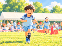 末っ子の運動会にて、買ったり負けたりの大事さを改めて知る