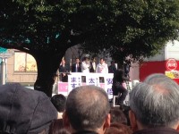 北区赤羽に安倍首相が来たので、見に行ってみた＆自民党候補と率直ネット対談！