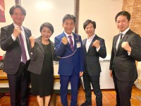 12月は静岡県三島市で市長選挙。維新推薦予定者の「石井真人」決起大会へ